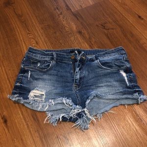 Jean shorts